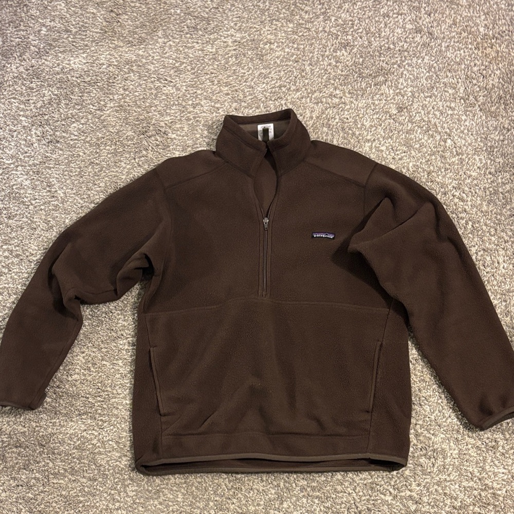 Patagonia Synchilla Dark Brown Fleece